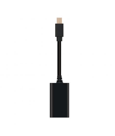 Nanocable Conversor Mini DP a HDMI - mDPM-HDMI AH - 15cm - Color Negro