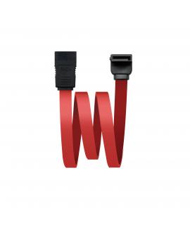 Nanocable Cable Datos SATA Acodado OEM 0.50m - Color Rojo