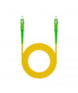 Nanocable Cable Fibra SCAPC-SCAPC Monomodo LSZH  3m - Color Amarillo