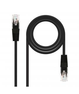 Nanocable Cable de Red Latiguillo RJ45 Cat.6 UTP AWG24 3m - Color Negro