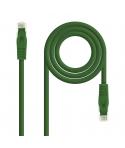 Nanocable Cable de Red Latiguillo RJ45 LSZH Cat.6a UTP AWG24 1m - Color Verde
