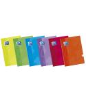 Oxford Classic Pack de 10 Libretas Grapadas Formato A5+ Cuadriculado 4x4mm - 48 Hojas con Margen - Tapa Blanda Plastificada - Co