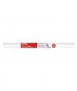 Apli Pizarra Blanca Adhesiva en Rollo 500x450 - Facil de Cortar y Pegar - Ideal para Presentaciones y Notas - Color Blanco
