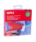 Apli Etiquetadora Textil Fina - Compatible con Agujas y Navetes Apli - No Daña los Tejidos
