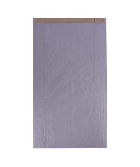 Apli Sobres Kraft Plata 18x32x6mm - Papel Kraft 50gm² - Reutilizables y Reciclables - Pack de 250