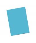 Dohe Pack de 50 Subcarpetas de Cartulina - Tamaño Folio - Ranura para Fastener - Color Azul Claro