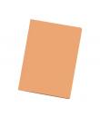 Dohe Pack de 50 Subcarpetas de Cartulina - Tamaño Folio - Ranura para Fastener - Color Naranja