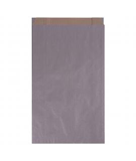 Apli Sobres Kraft Plata 24x43x7mm - Papel Kraft 50gm² - Reutilizables y Reciclables - Pack de 250