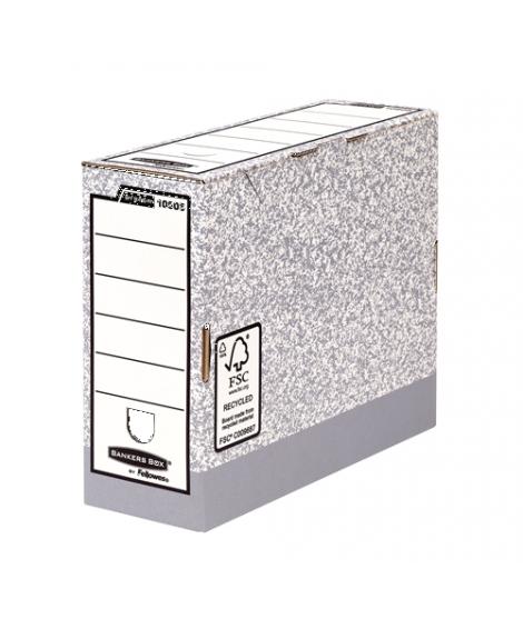 Fellowes Bankers Box Caja de Archivo Definitivo 100mm A4 - Montaje Automatico Fastfold - Carton Reciclado Certificacion FSC -