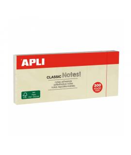Apli Classic 3 Blocs de 100 Notas Adhesivas 40 x 50 mm - Color Amarillo