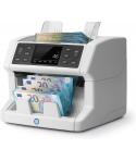 Safescan 2850 Contadora Automatica de Billetes - Deteccion Billetes Falsos en 3 Puntos - Pantalla Tactil y Menu Multilingüe - No