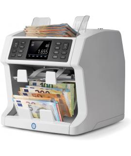 Safescan 2985-SX Contadora de Billetes (Gen3) - Procesamiento Avanzado de Efectivo - Clasificacion por Divisa, Denominacion y Va