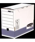 Bankers Box Caja de Archivos Tamaño A4 Fastfold - Montaje Automatico - Certificacion FSC - Dimensiones Internas 26x15x31.50cm
