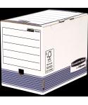 Bankers Box Caja de Archivos Tamaño A4 Fastfold - Montaje Automatico - Certificacion FSC - Dimensiones Internas 26x20x31.50cm - 