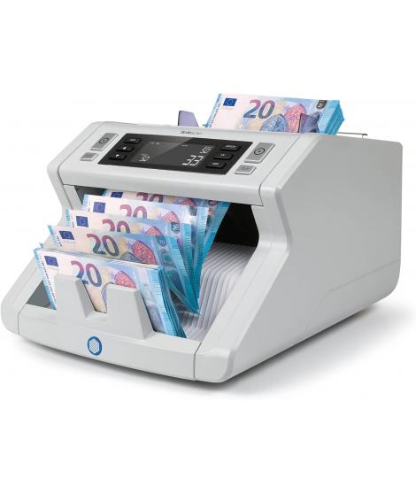 Safescan 2210 Contadora de Billetes - Cuenta 1.000 Billetes por Minuto - Deteccion UV y Tamaño - Alarma Billetes Sospechosos - V