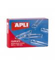 Apli Pack de 100 Clips Niquelados nº3 40 mm