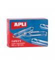 Apli Pack de 100 Clips Galvanizados nº2 32 mm