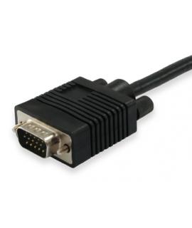 Equip Cable VGA Alargador Macho/Hembra - Longitud 10m - Color Negro