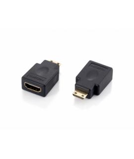 Equip Adaptador Mini HDMI Macho a HDMI Hembra - Conectores Dorados