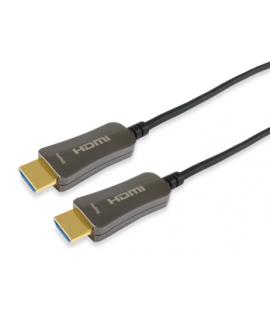 Equip Cable HDMI Activo Optico 2.0 MachoMacho 50m