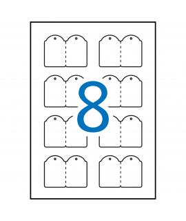 Apli Etiquetas Colgantes Imprimibles 36.0 x 53.0mm 10 Hojas