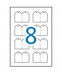 Apli Etiquetas Colgantes Imprimibles 36.0 x 53.0mm 10 Hojas