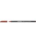 Edding 1200 Rotulador - Punta Redonda - Trazo 1mm - Tinta con Base de Agua - Color Marron