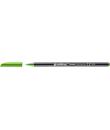 Edding 1200 Rotulador - Punta Redonda - Trazo 1mm - Tinta con Base de Agua - Color Verde Claro