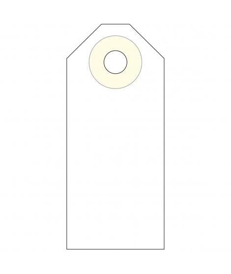 Apli Etiquetas con Arandela 60 x 26mm 1.000 U.