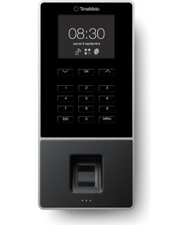 Timemoto TM-626 Terminal de Fichar - hasta 200 Empleados - Lector de Huella Dactilar y Tarjeta RFID - Gestion Completa de Horari