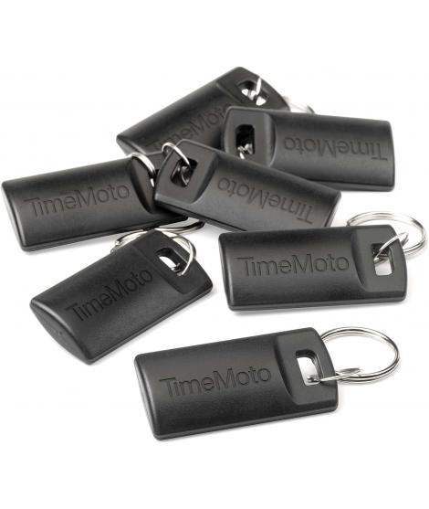 Timemoto RF-110 Pack 25 Llaveros RFID - Compacto - Facil Fichaje - Compatible con Terminales Timemoto