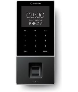 Timemoto TM-828 SC Terminal de Fichar - Lector de Huella de 500 PPP - RFID/Llavero RFID - Pin - Tarjetas Inteligentes - Gestion 