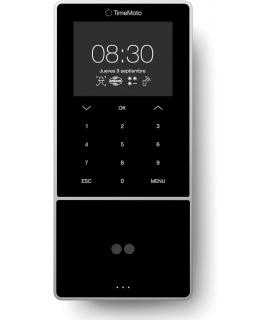 Timemoto TM-838 SC - Reconocimiento Facial y RFID - Gestion Completa de Horarios - Almacenamiento de hasta 100.000 Registros - C