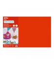 Apli Pack de 5 Goma Eva 600 x 400 mm - Grosor 2 mm - Impermeable - Moldeable al Calor - Color Rojo