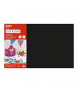 Apli Pack de 5 Goma Eva 600 x 400 mm - Grosor 2 mm - Impermeable - Moldeable al Calor - Color Negro