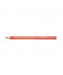 Staedtler Jumbo Noris 128 Lapiz Triangular de Color - Mina de 4mm - Resistencia a la Rotura - Diseño Ergonomico - Color Rojo