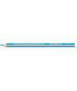 Staedtler Jumbo Noris 128 Lapiz Triangular de Color - Mina de 4mm - Resistencia a la Rotura - Diseño Ergonomico - Color Azul Cla