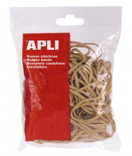 Apli Gomas Elasticas Ø 200x3 mm - 100g - 70% Caucho Natural - Gran Elasticidad y Resistencia