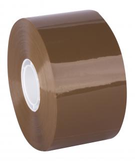 Apli Precinto Compact sin Ruido Pp Acrilico - 50mm x 132m - Grosor 28?m - Marron