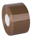 Apli Precinto Compact sin Ruido Pp Acrilico - 50mm x 132m - Grosor 28?m - Marron