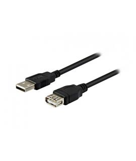 Equip Cable Alargador USB-A Macho a USB-A Hembra 2.0 1.8m