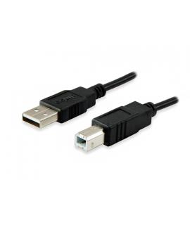 Equip Cable de Impresora USB-A 2.0 Macho a USB-B Macho 5m
