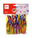 Apli Formas Goma Eva Numeros 120 U - Material Suave y Flexible - Facil de Cortar y Pegar - Ideal para Manualidades y Decoracion