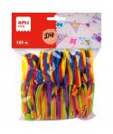 Apli Formas Goma Eva Numeros 120 U - Material Suave y Flexible - Facil de Cortar y Pegar - Ideal para Manualidades y