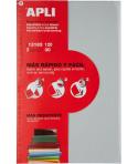 Apli Pack de 3 Forros de Libros con Solapa Ajustable 290 mm - PVC - Forra en 3 Pasos