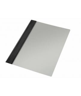 Esselte Fastener Dossiers PVC Folio - 150 Micras - PVC Rigido - Mecanismo Metalico - Negro