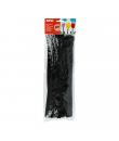 Apli Pack de 50 Limpiapipas Ø 6 mm x 300 mm - Color Negro