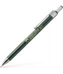 Faber-Castell TK-Fine 9713 Portaminas - Mina HB - Trazo 0.7mm - Goma de Borra Integrada
