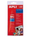 Apli Cola Universal - 40ml - Secado Rapido - Resistente al Agua - Transparente