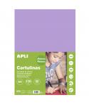 Apli Cartulina Violeta A4 170g 50 Hojas